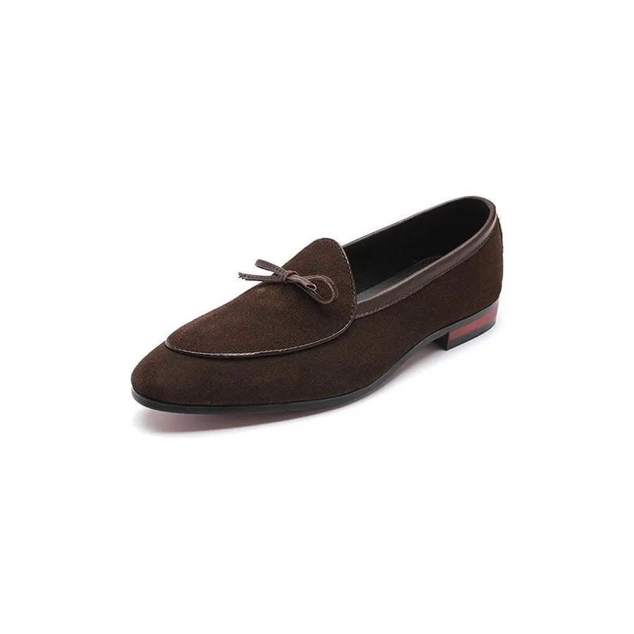 Veltique Buckle Loafers