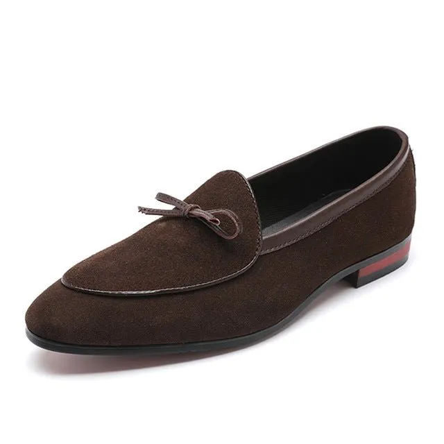 Veltique Buckle Loafers