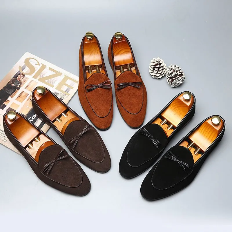 Veltique Buckle Loafers