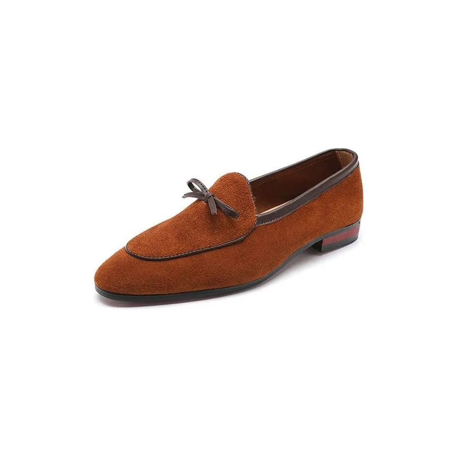 Veltique Buckle Loafers