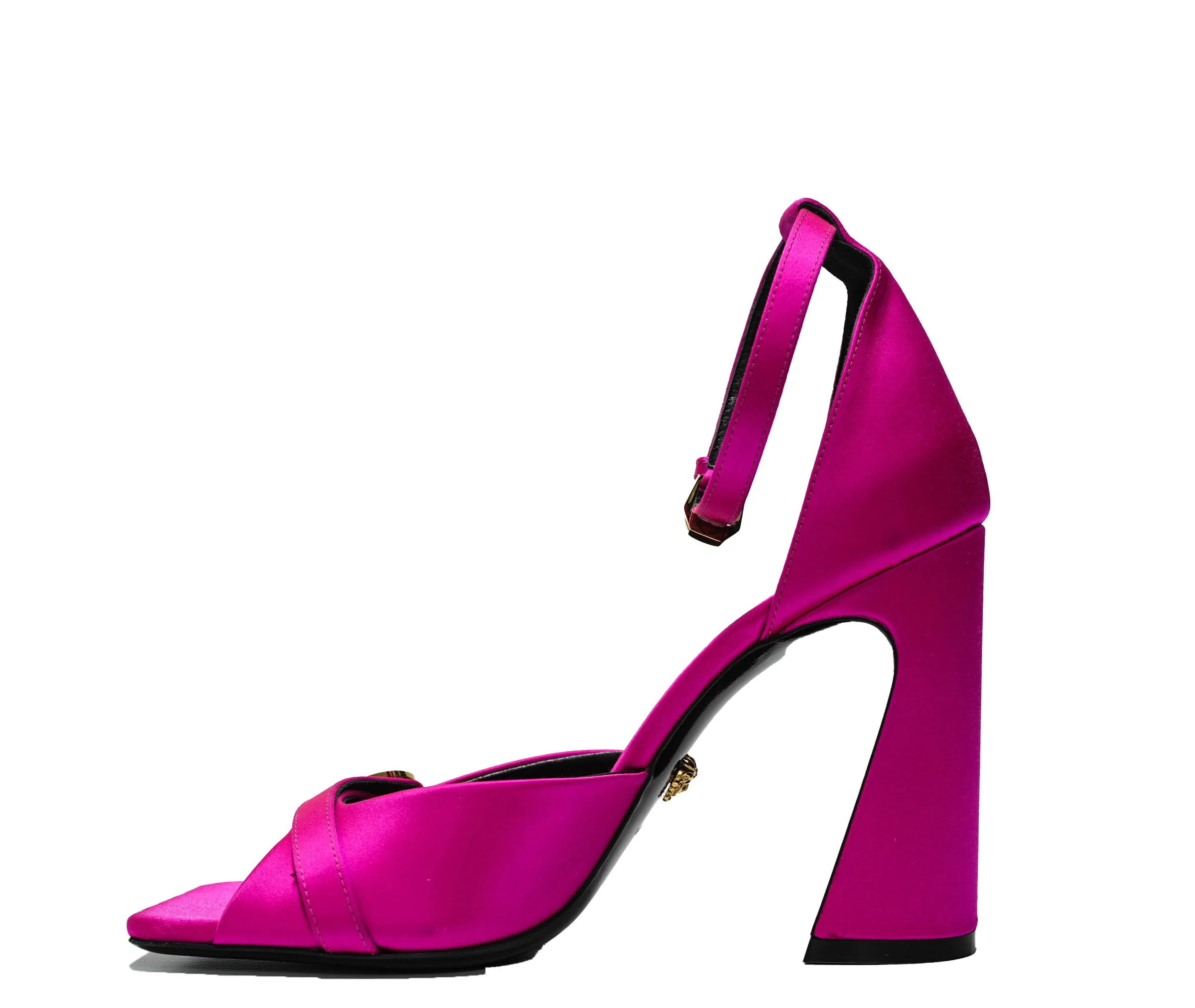 Versace Women's Pink Logo Sandal 1008212 - 37.5 Last Size     60% off