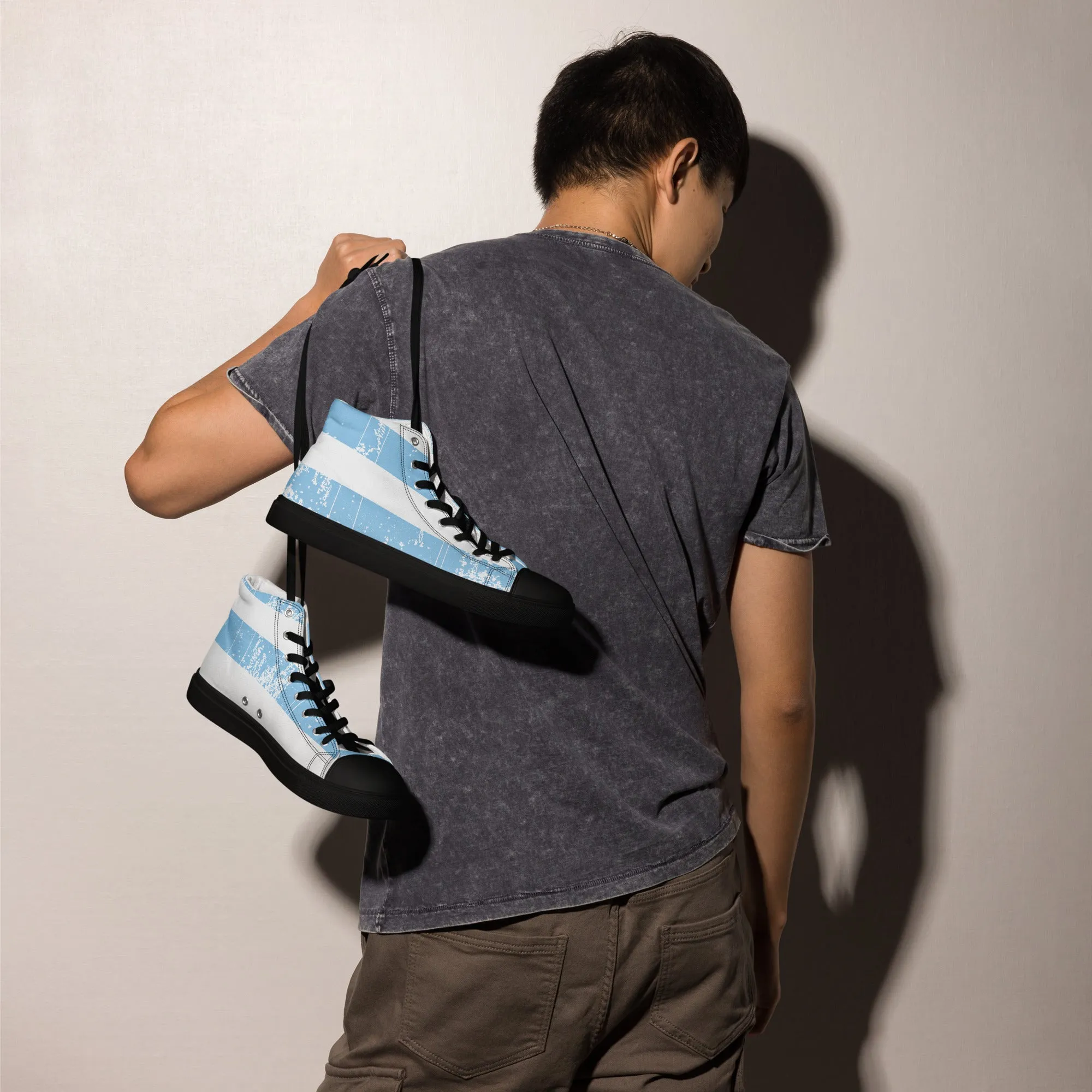 VICTORIOUS Men’s High Top Canvas Shoes
