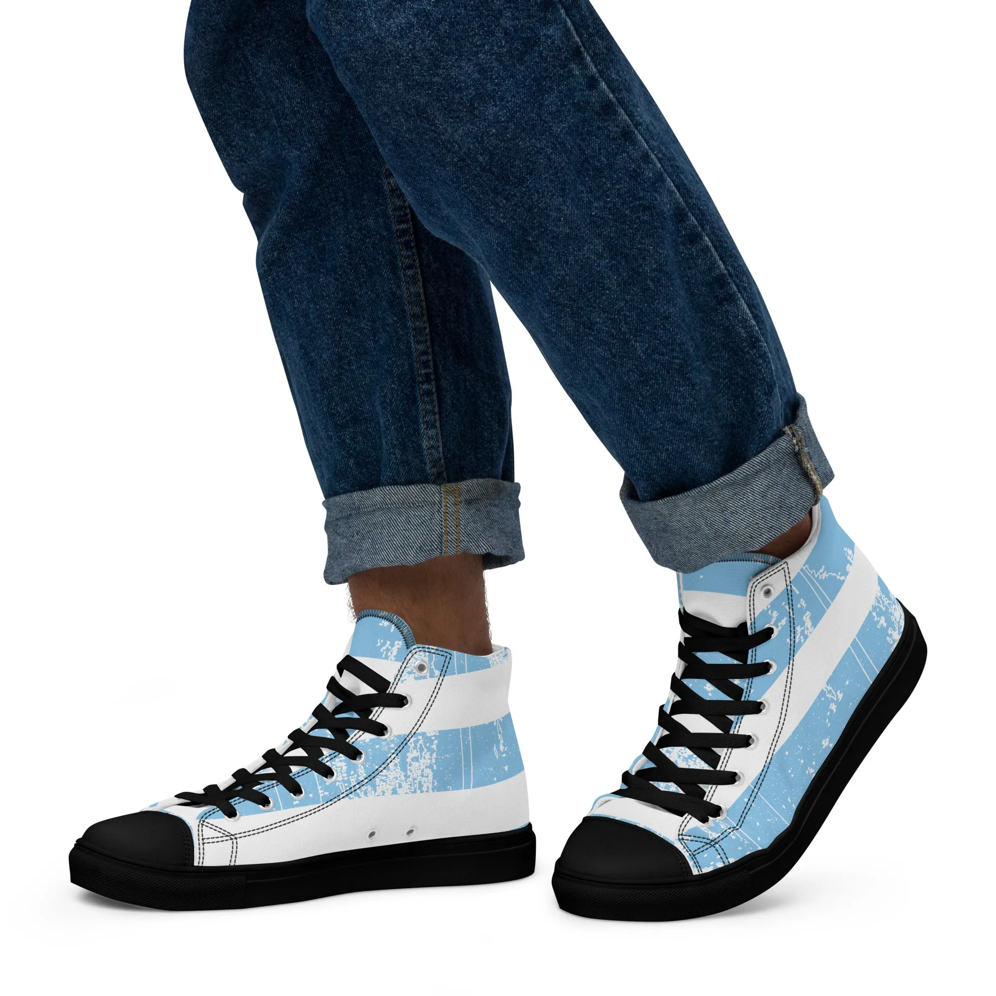 VICTORIOUS Men’s High Top Canvas Shoes
