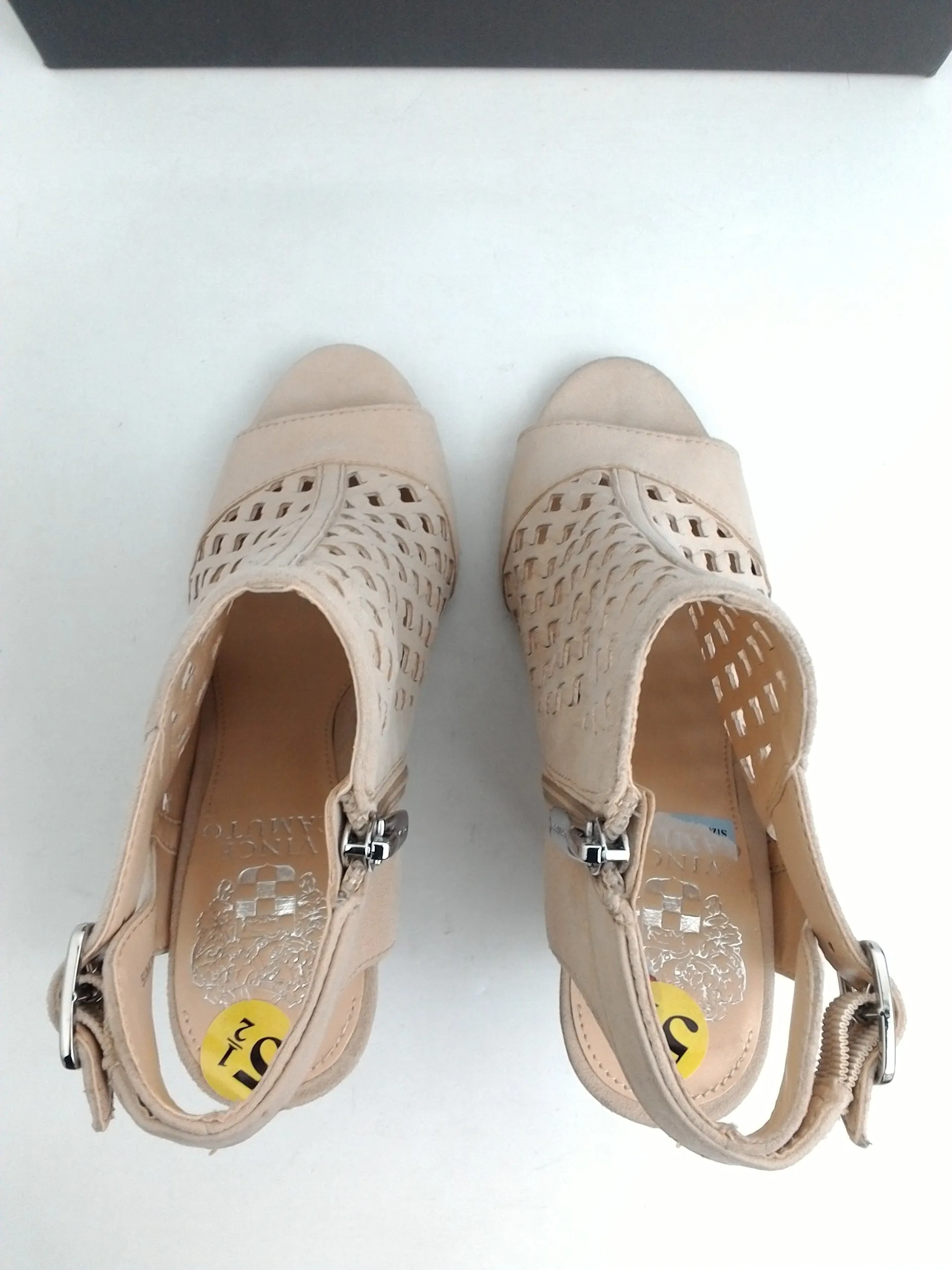 Vince Camuto Women's Emperla Buff True Suede Size 5.5 M