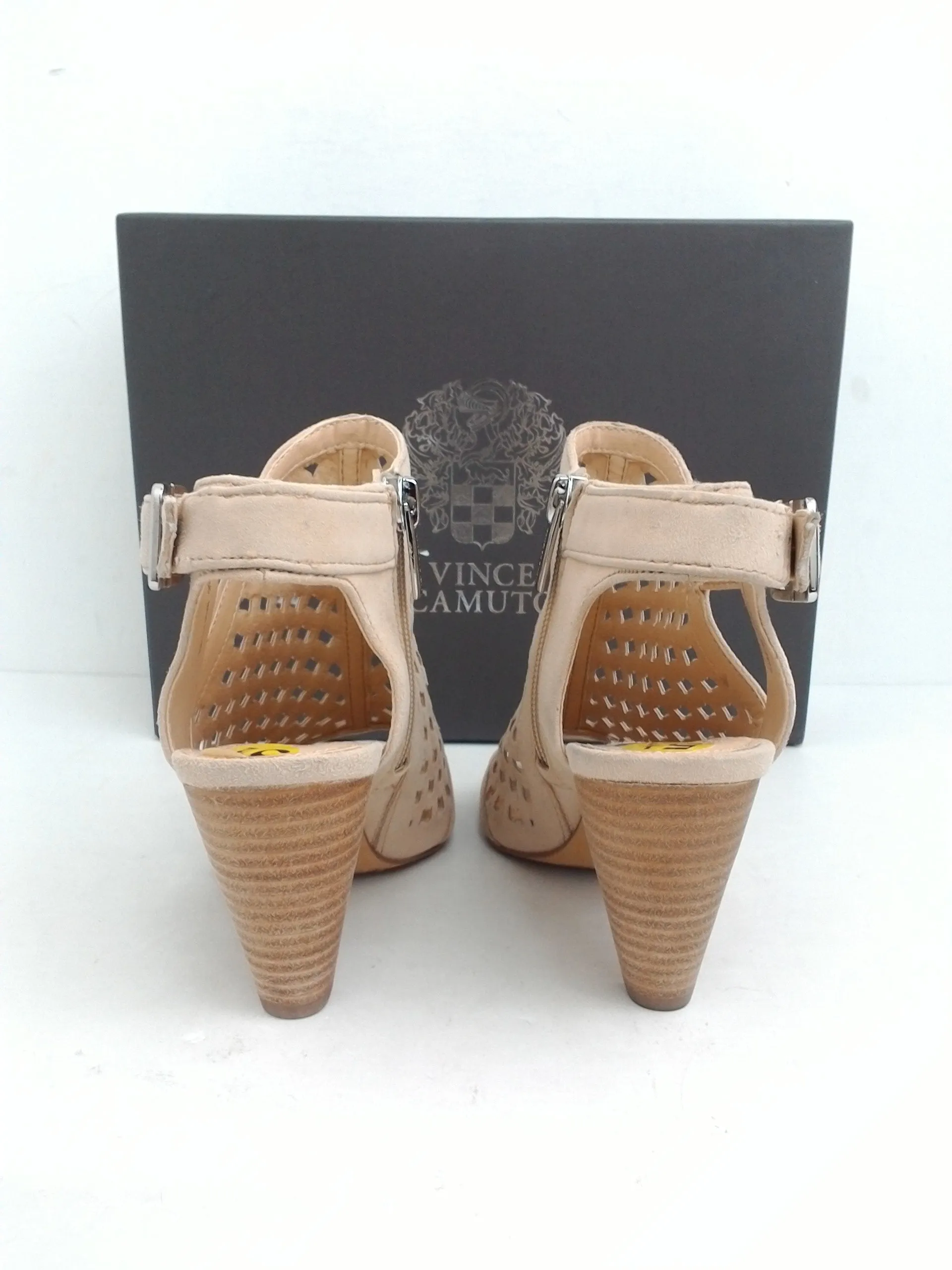 Vince Camuto Women's Emperla Buff True Suede Size 5.5 M