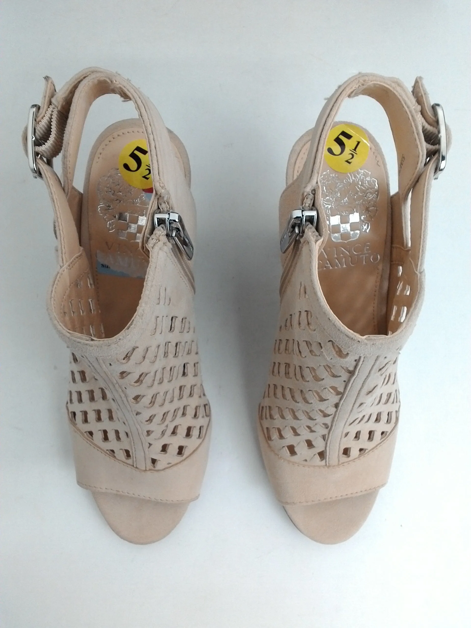 Vince Camuto Women's Emperla Buff True Suede Size 5.5 M