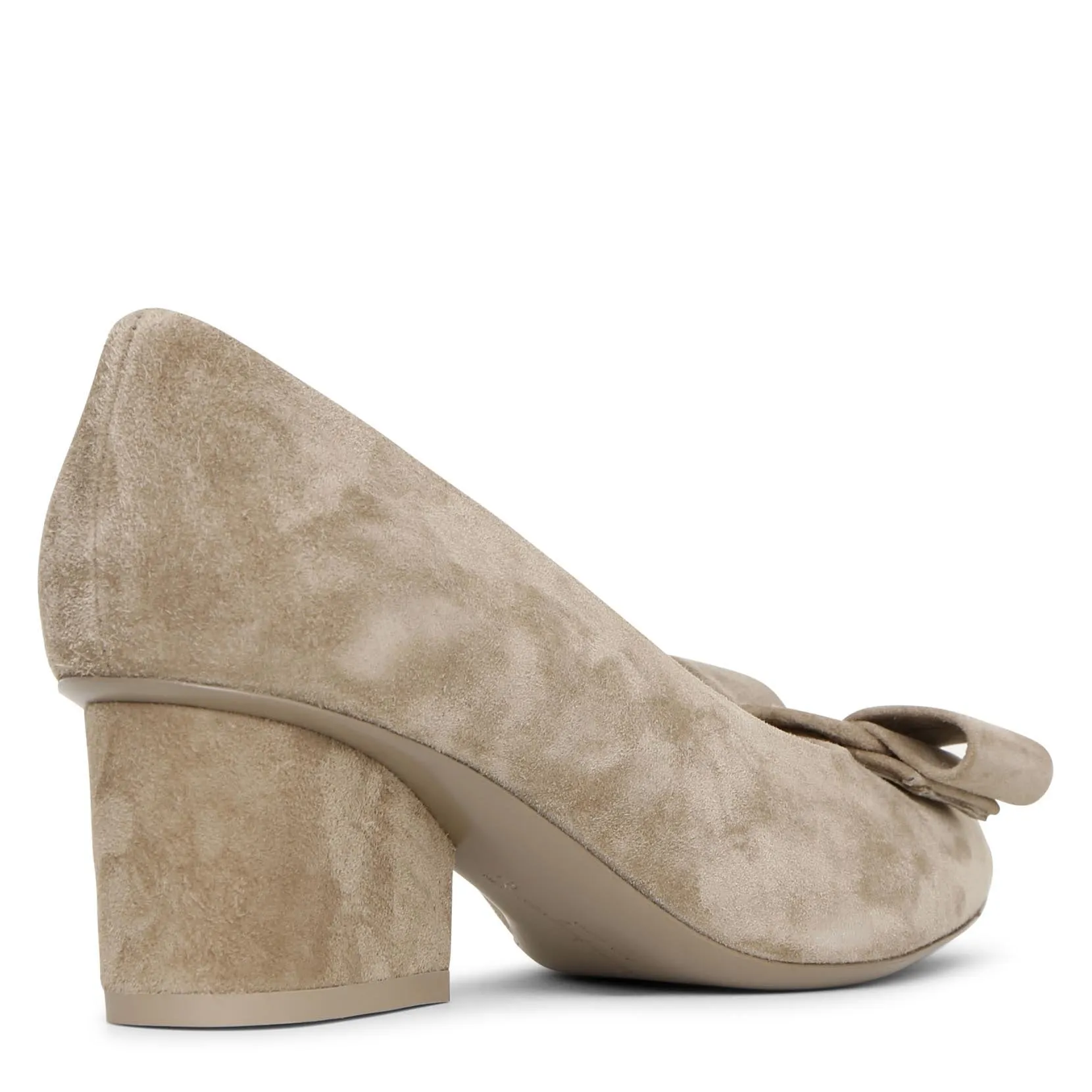 Viva 55 suede bay leaf pumps