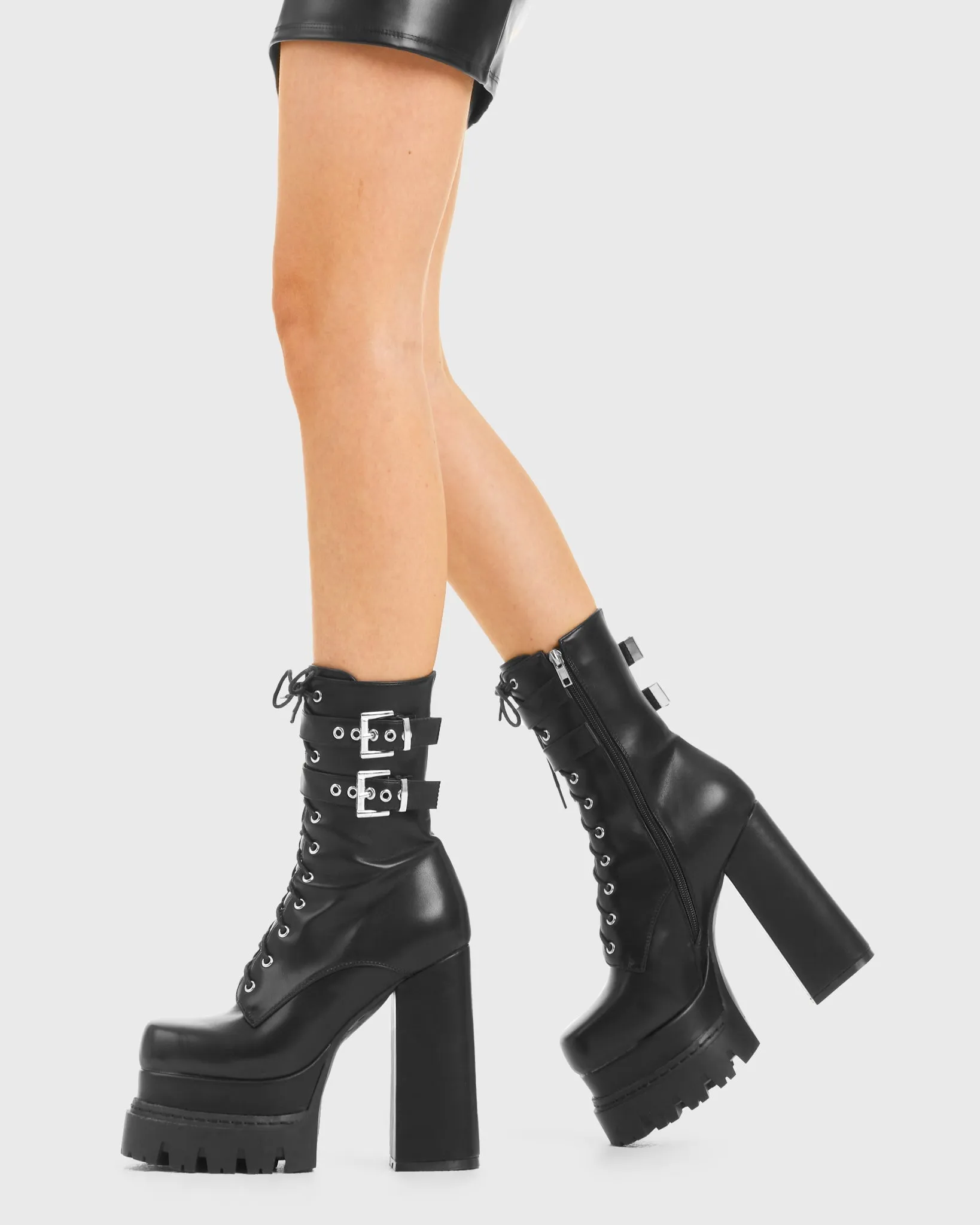 Wannabe Platform Ankle Boots