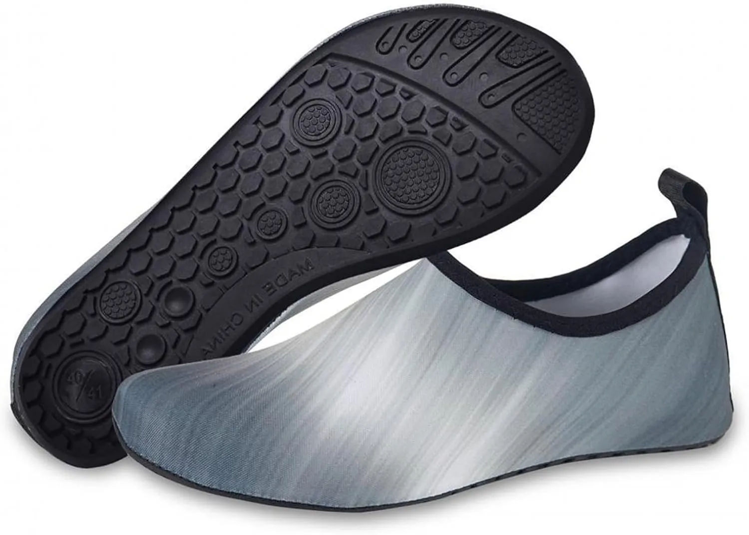 Water Proof Shoes for Women Wide Width Water Sports Shoes Barefoot Quick-Dry Aqua Yoga Socks Slip On for Women Barefoot Non-Slip Beach Pool Swimming Diving Surf Aqua Sports Walking Yoga Shoe