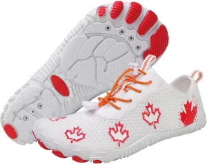 Water Shoes Men Women Adult Quick-Dry Barefoot Sock Beach Swim River Pool Lake Hiking Kayaking Surfing Quick Dry Non-Slip Sport Wide Toe Box Lightweight Breathable Swimming Outdoor Aqua