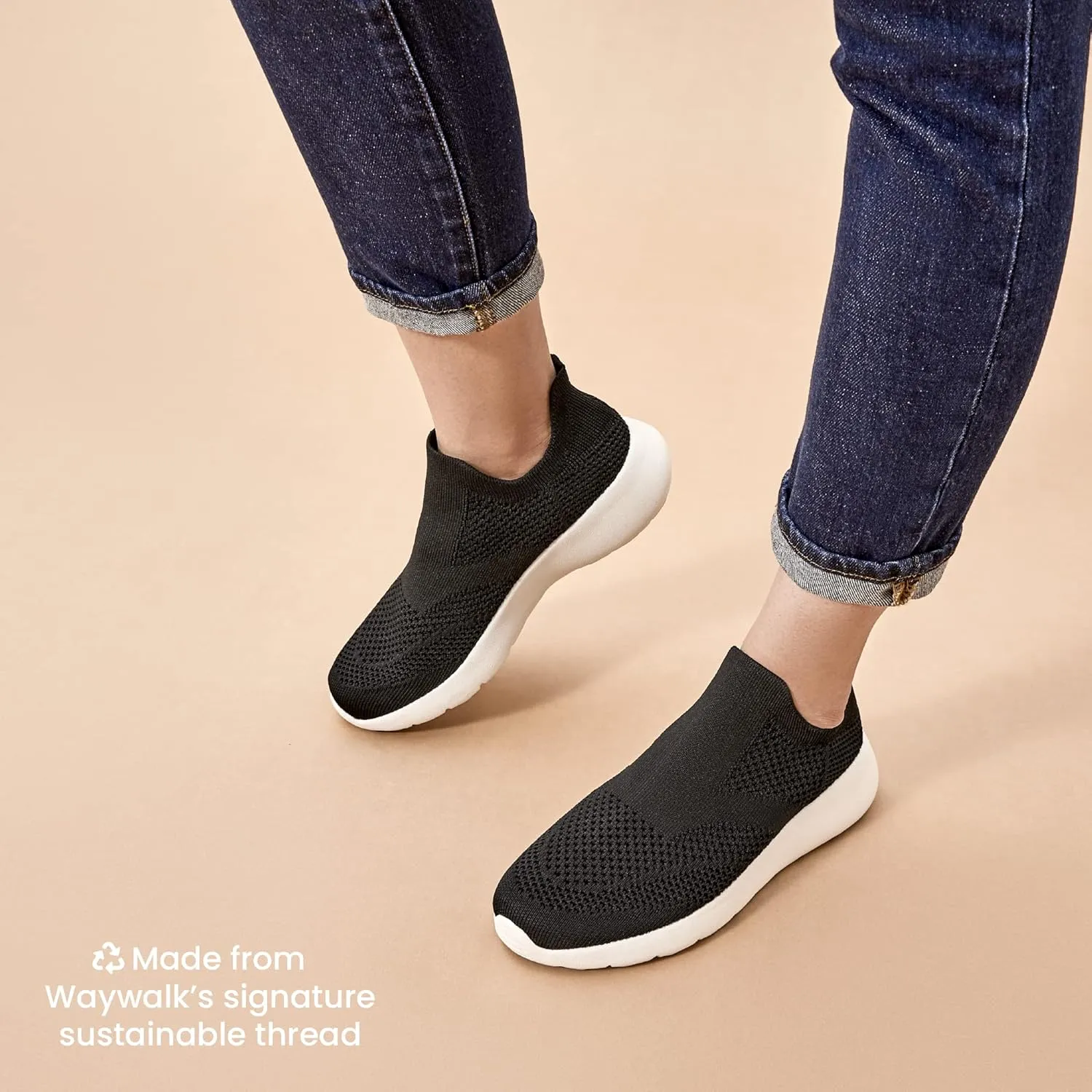waywalk Womens Walking Shoes Slip on Sneaker for Women Lightweight Casual Shoes