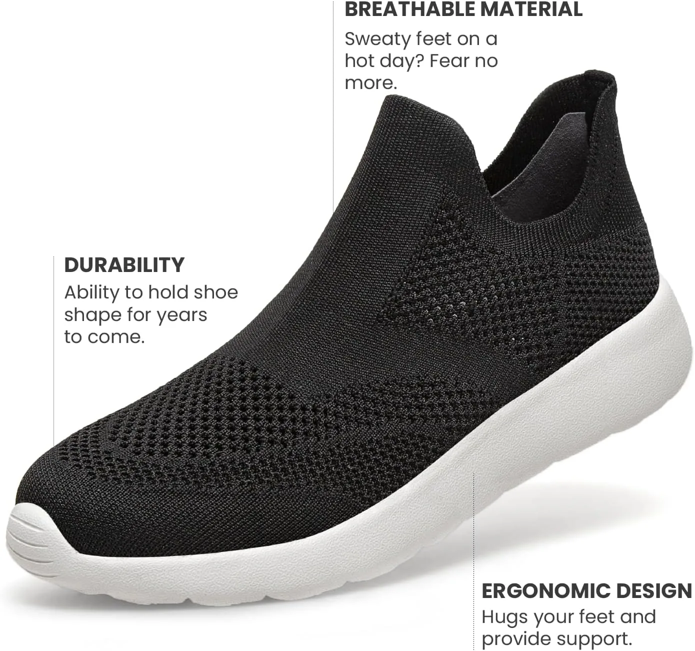 waywalk Womens Walking Shoes Slip on Sneaker for Women Lightweight Casual Shoes