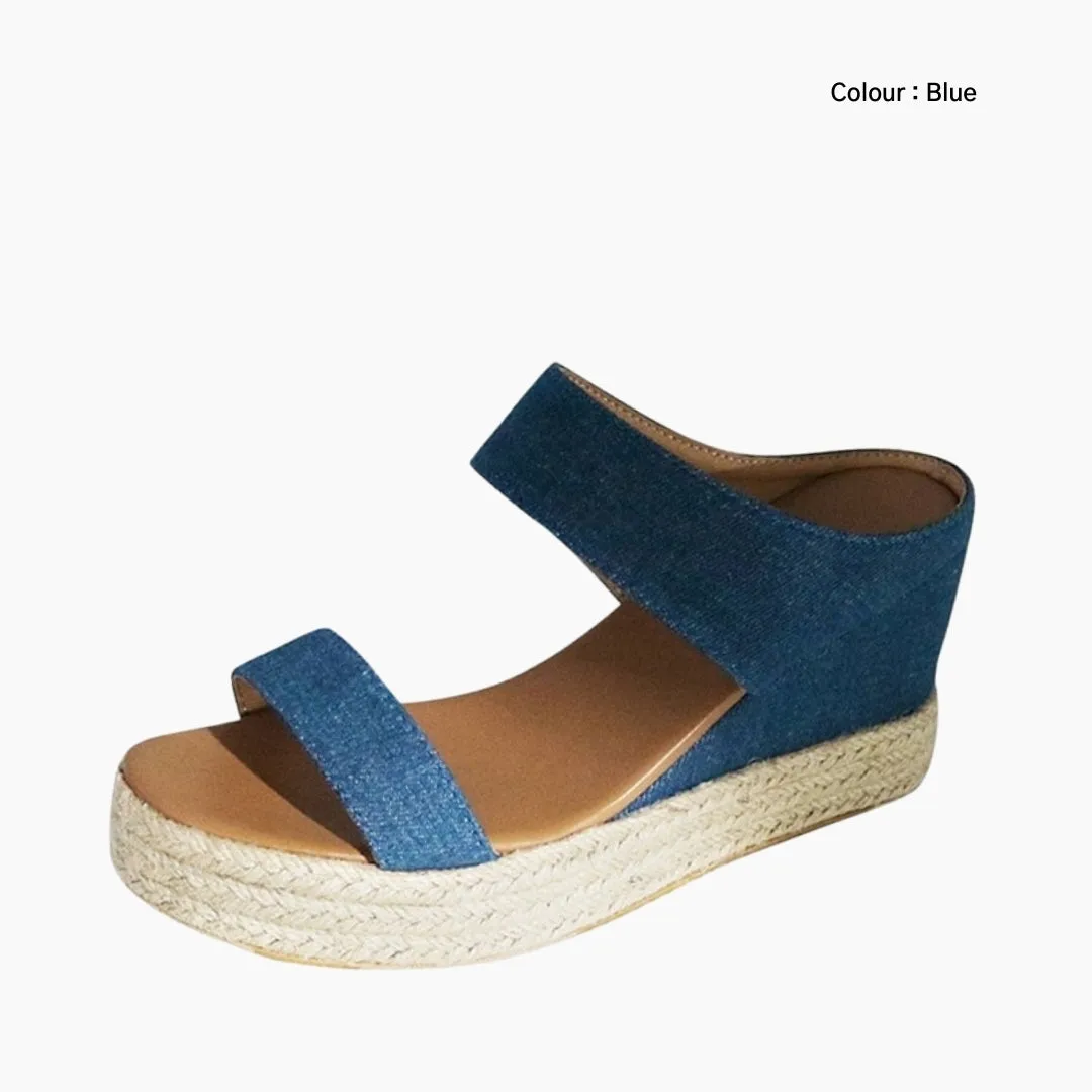 Wedges, Round Toe : Wedge Sandals
