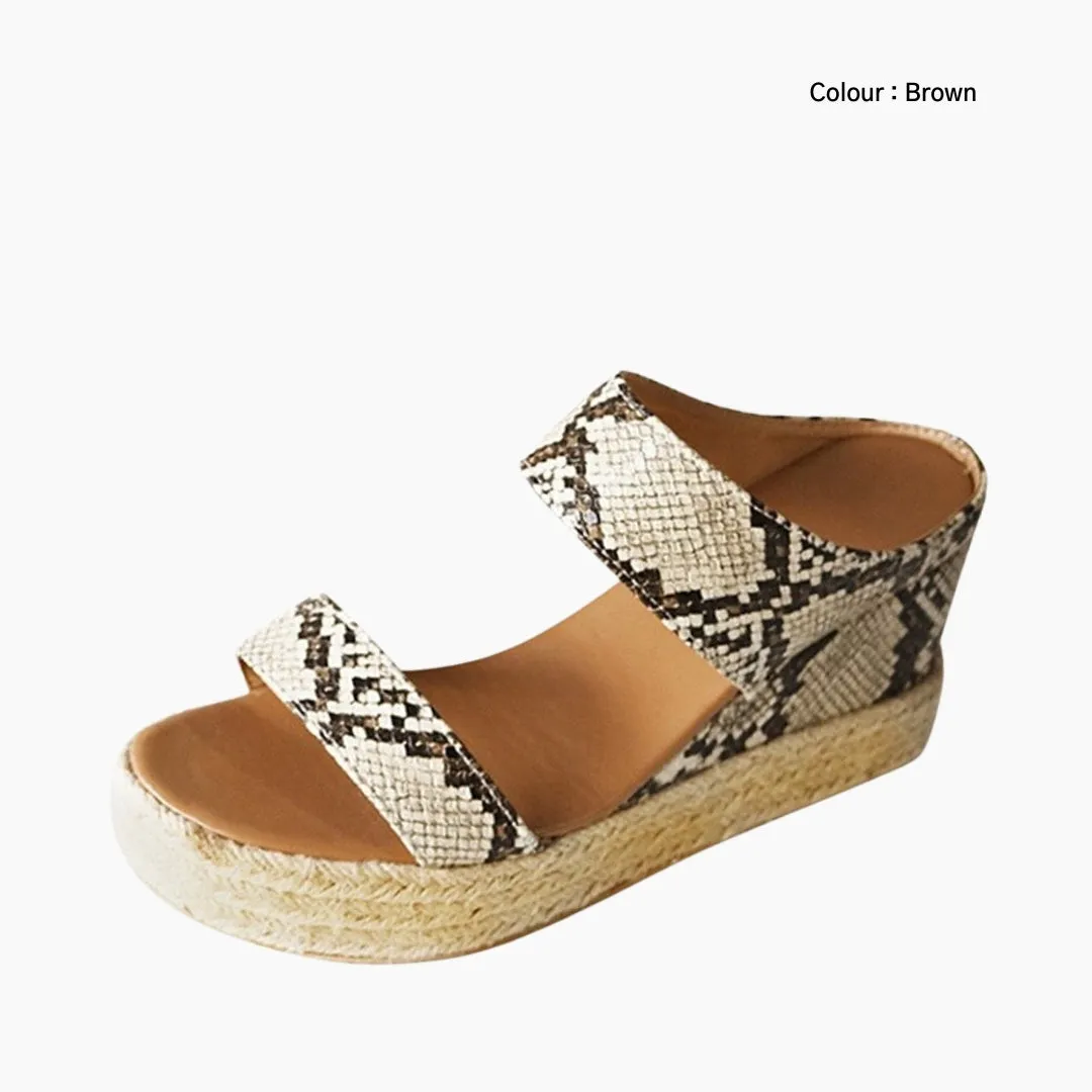 Wedges, Round Toe : Wedge Sandals