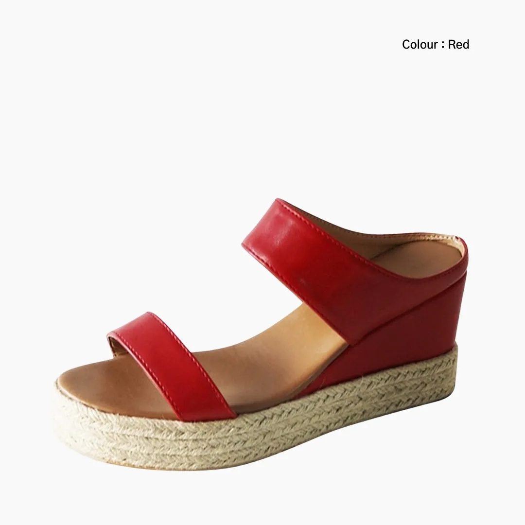 Wedges, Round Toe : Wedge Sandals