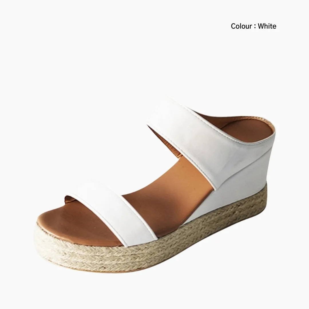 Wedges, Round Toe : Wedge Sandals