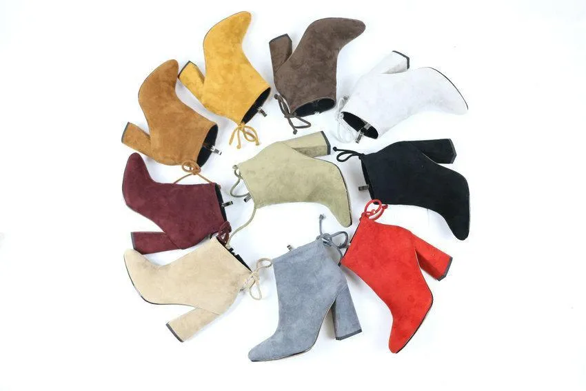 Western Stretch Fabric Boots