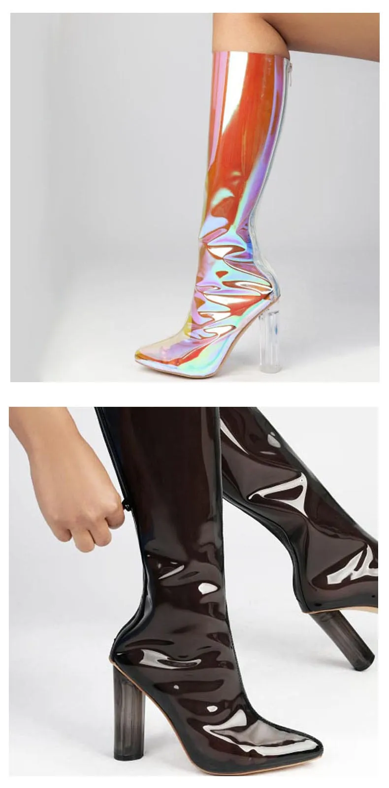 When You Gonna Tell Him Knee-High Boots