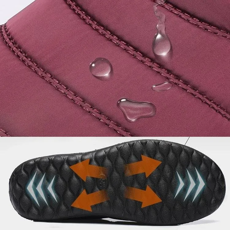 Winter Snow Boots Fur Lined Warm Boots Waterproof Outdoor Booties