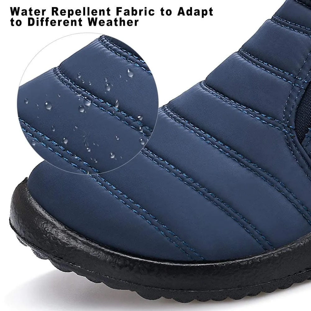 Winter Snow Boots Fur Lined Warm Boots Waterproof Outdoor Booties