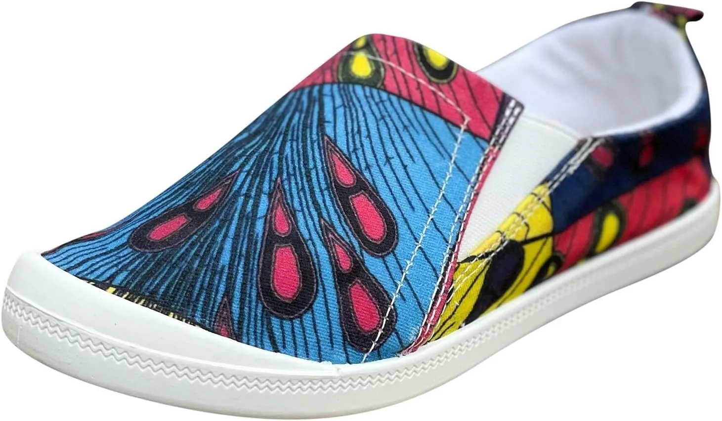 Women Fashion Casual Sneakers Canvas Lace-Up Loafers Lightweight Ladies Shoes Flat Soft Soled Comfortable Shoes Breathable
