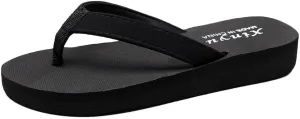 Women Flip Flops Casual Yoga-Mat Thong Sandals With Arch Support Pillow Soft Summer Beach Shoes Dressy Party Outdoor Bohemian Slip on lightweight Wide Feet Non wedges warm tops H21-Brown