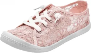 Women Sneakers Low Top Slip On Fashion Shoes,Lace up Canvas Sneakers,Fashion Comfortable Walking Shoes Casual Tennis Shoes for Women Non Slip Loafers