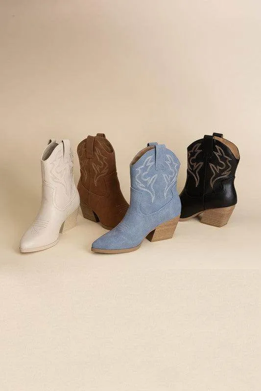 Womens Blazing Western Cowboy Boots