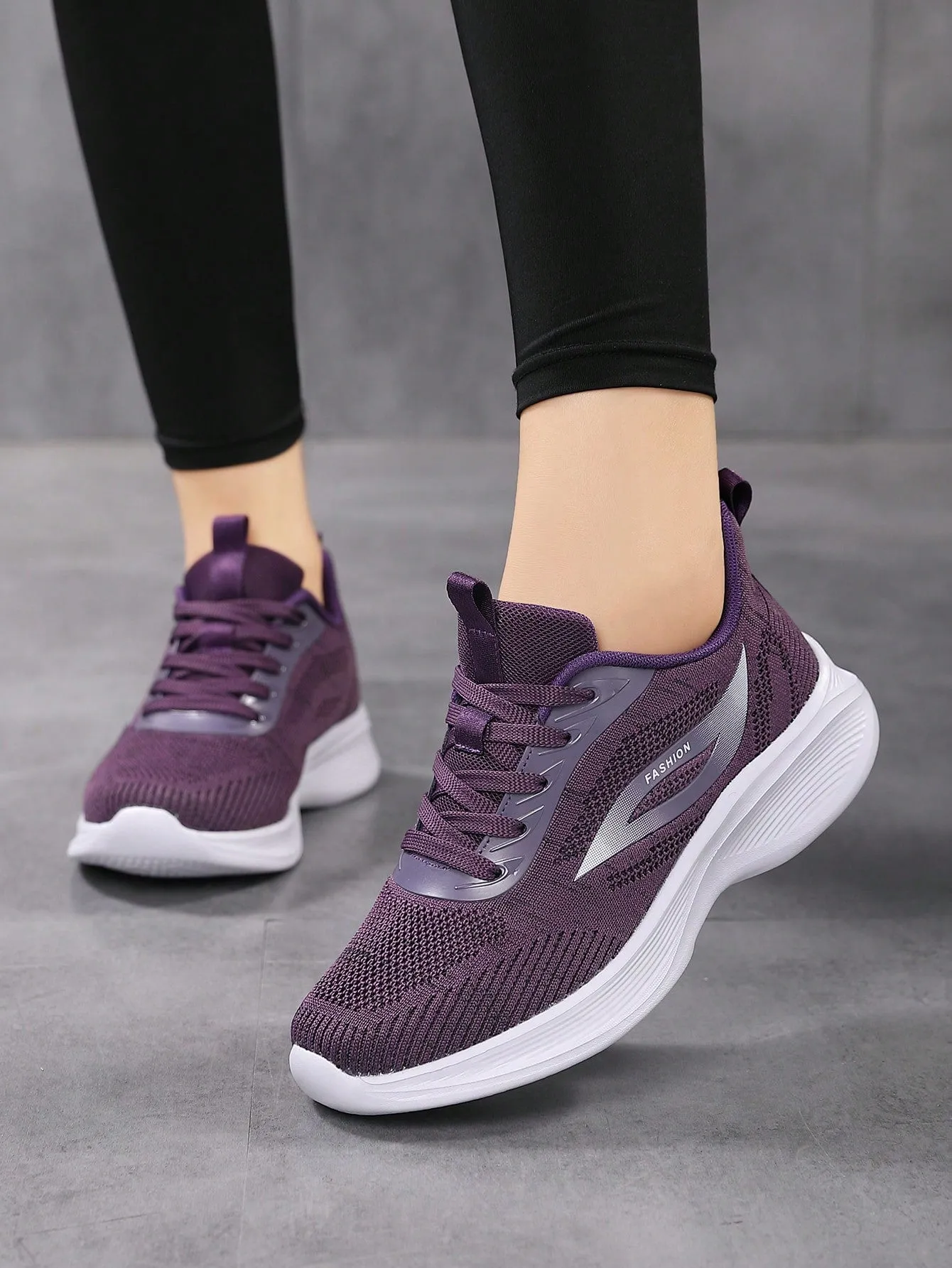 Women's Breathable Mesh Casual Shoes With Soft, Non-slip Sole,