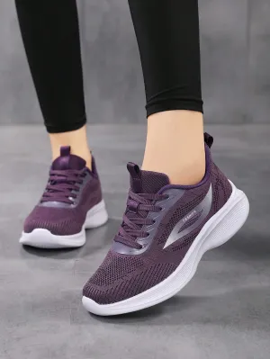 Women's Breathable Mesh Casual Shoes With Soft, Non-slip Sole,