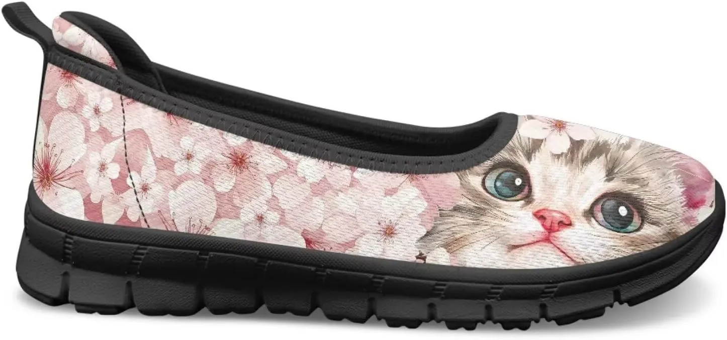 Women's Casual Shoes Slip-on Stylish Loafers Comfortable Lightweight Walking Shoes SizeUS 6-11