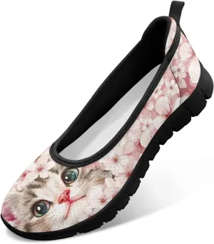 Women's Casual Shoes Slip-on Stylish Loafers Comfortable Lightweight Walking Shoes SizeUS 6-11