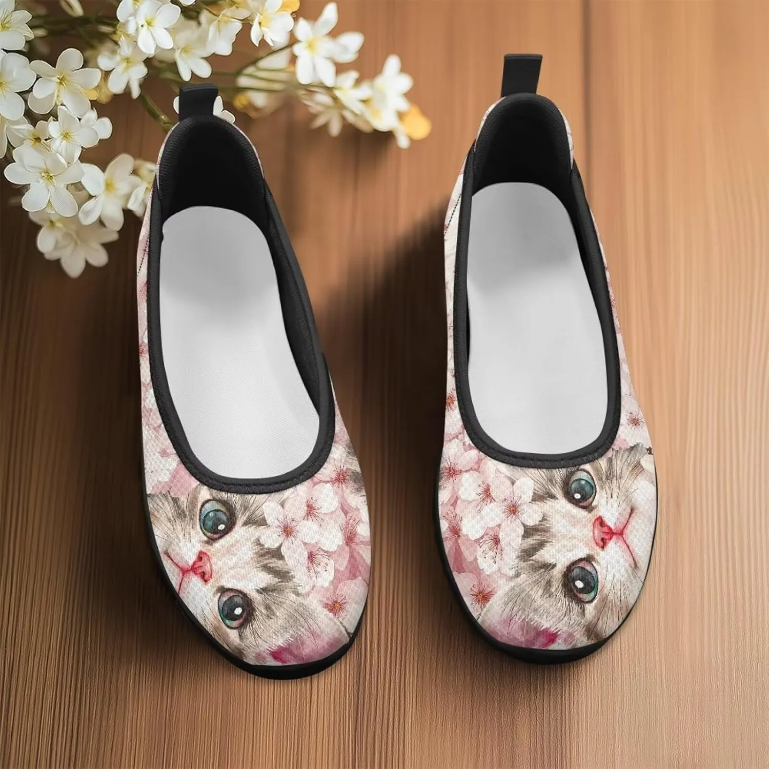 Women's Casual Shoes Slip-on Stylish Loafers Comfortable Lightweight Walking Shoes SizeUS 6-11