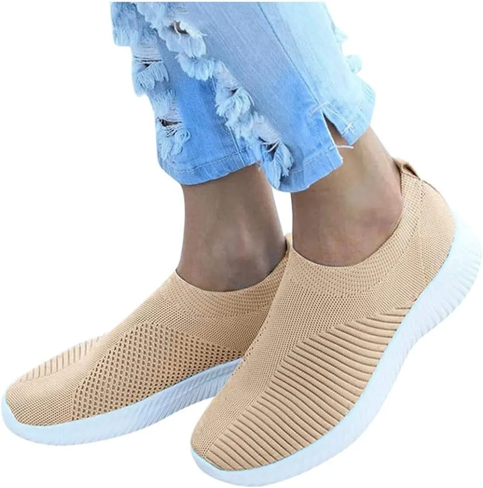 Womens Casual Sneakers Business Casual Shoes Women Womens Lightweight Casual Sneakers for Gym Travel Work