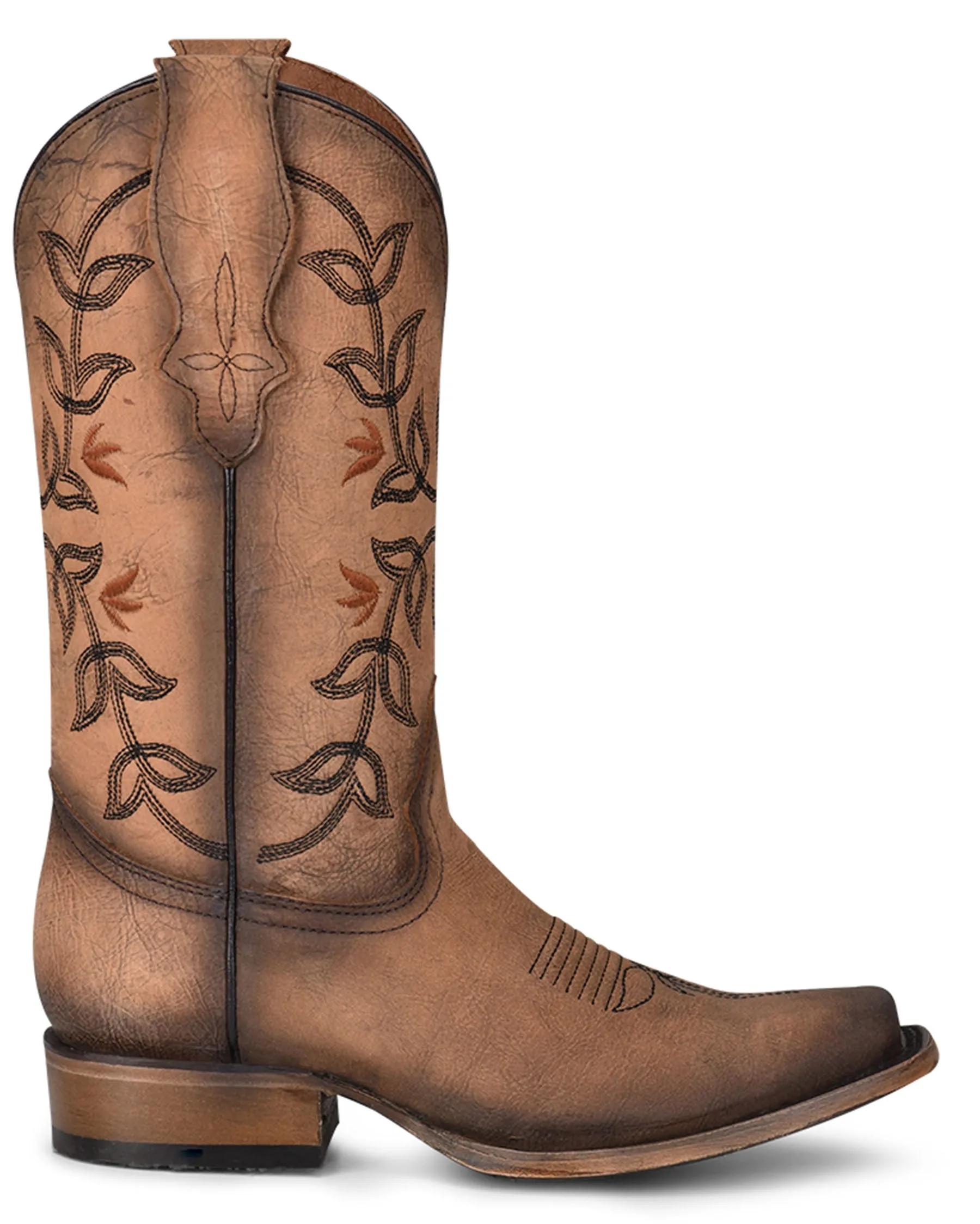Women's Circle G Floral Embroidered Western Boots