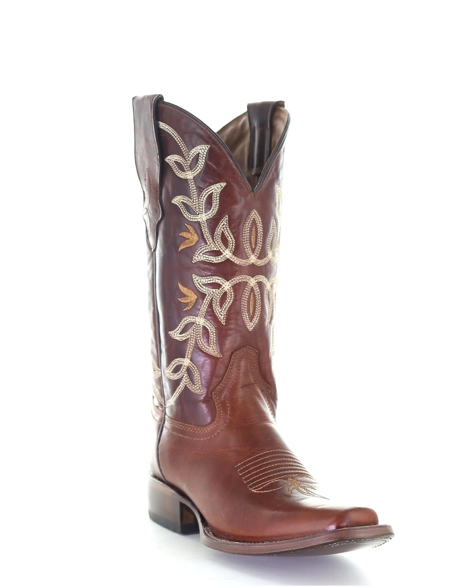 Women's Circle G Floral Embroidery Western Boots