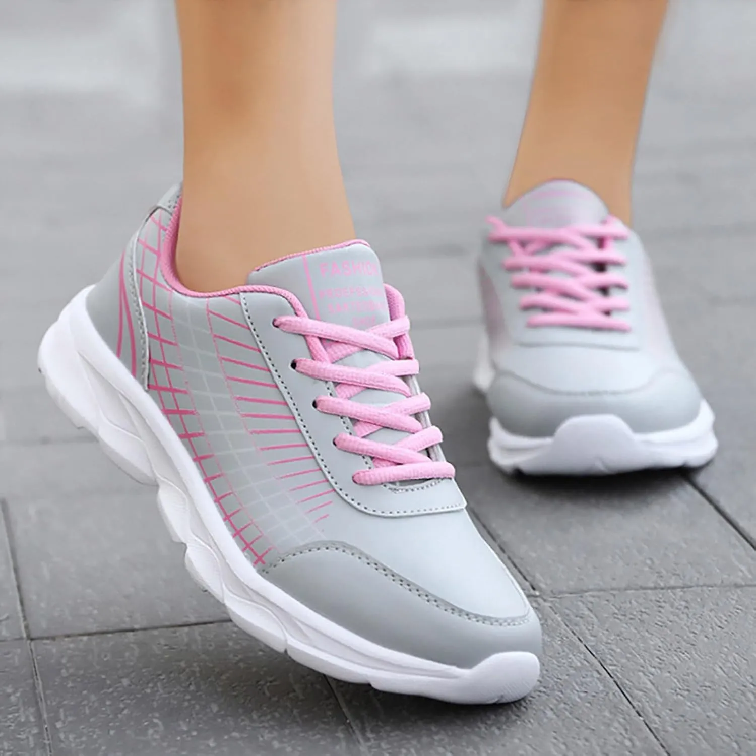 Womens Elastic Slip On Sneakers Casual Walking Shoes Lightweight Canvas Comfortable Flats Non Slip Loafers