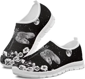 Women's Fashion Butterfly Sneaker Comfortable Slip-On Loafers Business Casual Shoes US 5-13