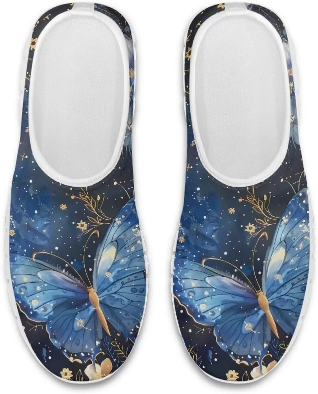Women's Fashion Butterfly Sneaker Comfortable Slip-On Loafers Business Casual Shoes US 5-13