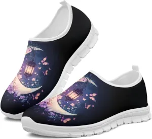 Women's Fashion Butterfly Sneaker Comfortable Slip-On Loafers Business Casual Shoes US 5-13