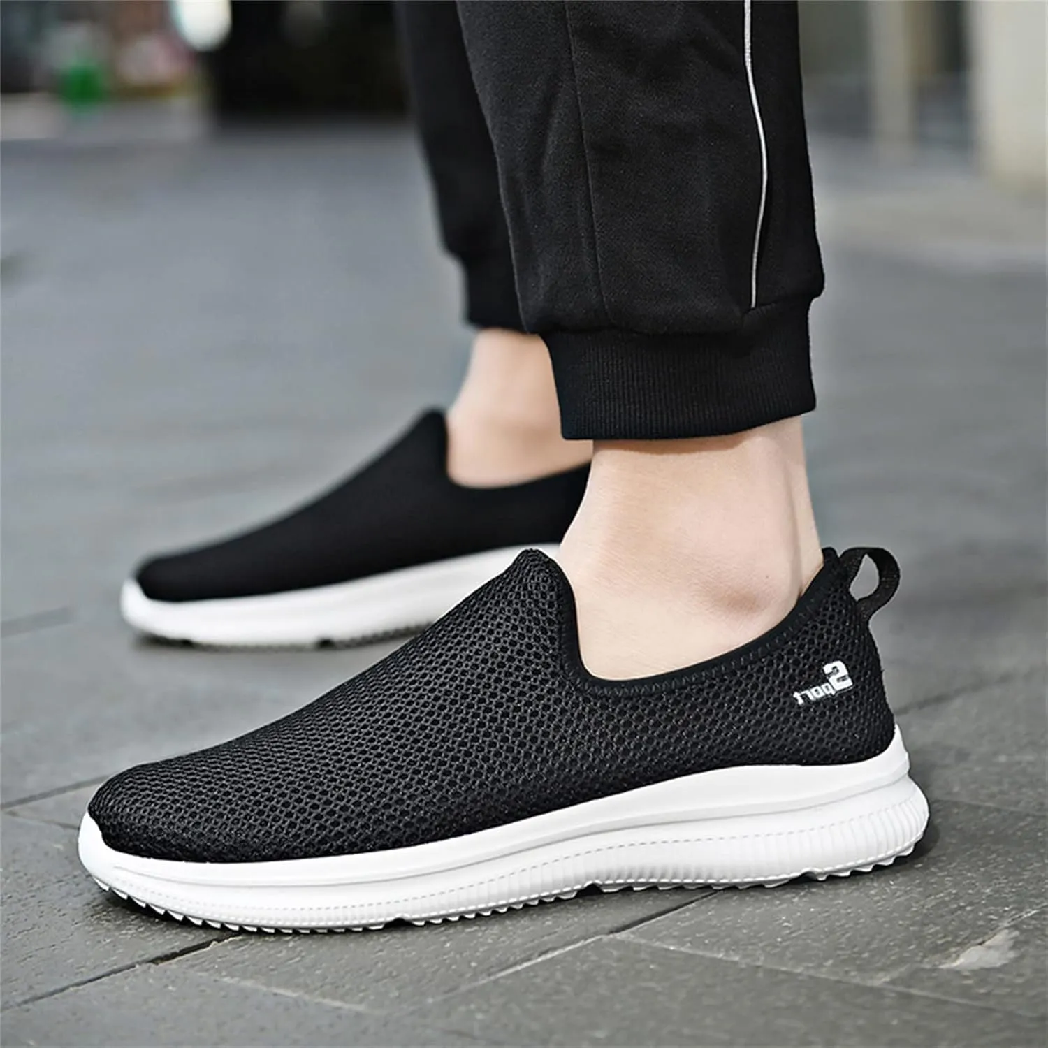 Women's Fashion Sneaker Non Slip Breathable Lightweight Comfortable Lace Up Women Walking Shoes with Arch Support White Loafers Women Waterproof Sneakers