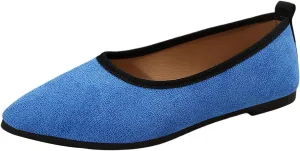Womens Flats Ballet Flat Shoes Comfortable Slip On Loafers Dressy Work Flats Business Casual Shoes Wide Office Shoes