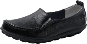 Womens Flats Fashion Slip On Sneakers Casual Wide Walking Shoe Comfort Orthopedic Shoes Business Casual Shoes