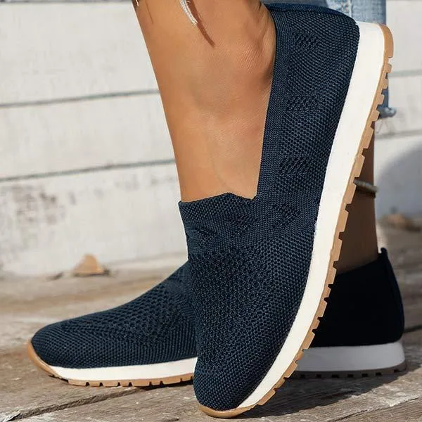 Women's Flyknit Slip-On Casual Sneakers 11259169C