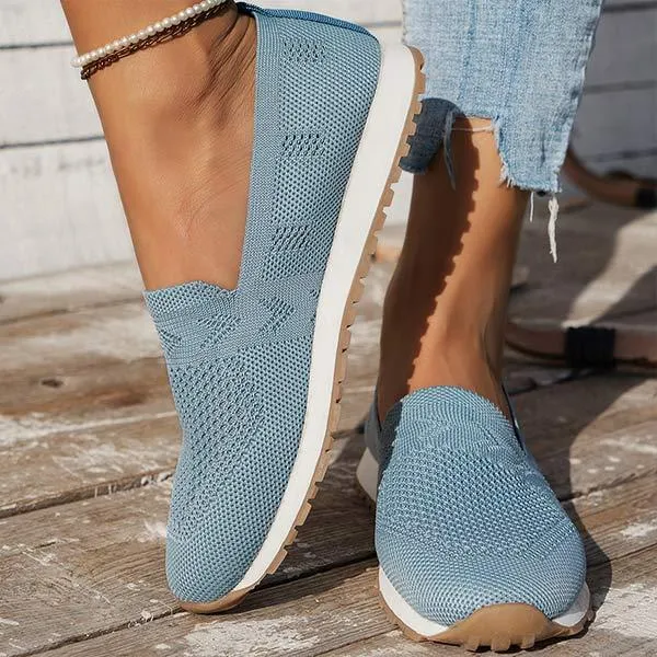 Women's Flyknit Slip-On Casual Sneakers 11259169C
