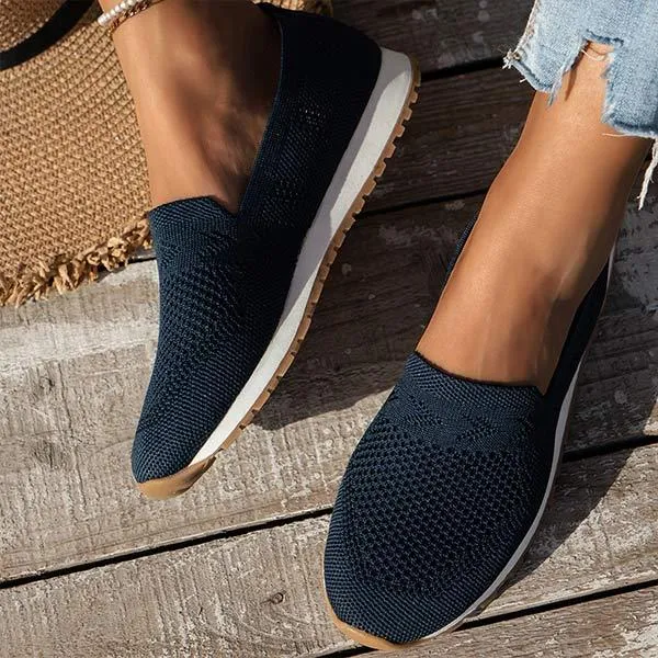 Women's Flyknit Slip-On Casual Sneakers 11259169C