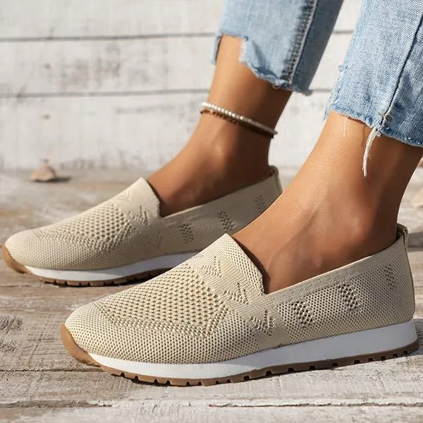 Women's Flyknit Slip-On Casual Sneakers 11259169C