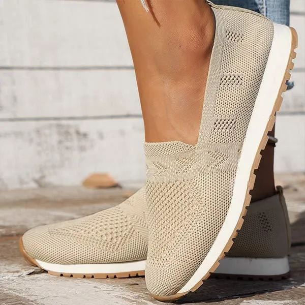 Women's Flyknit Slip-On Casual Sneakers 11259169C