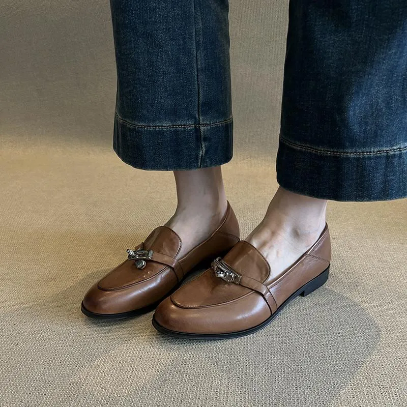 Women's Genuine Leather Soft Sole Loafers