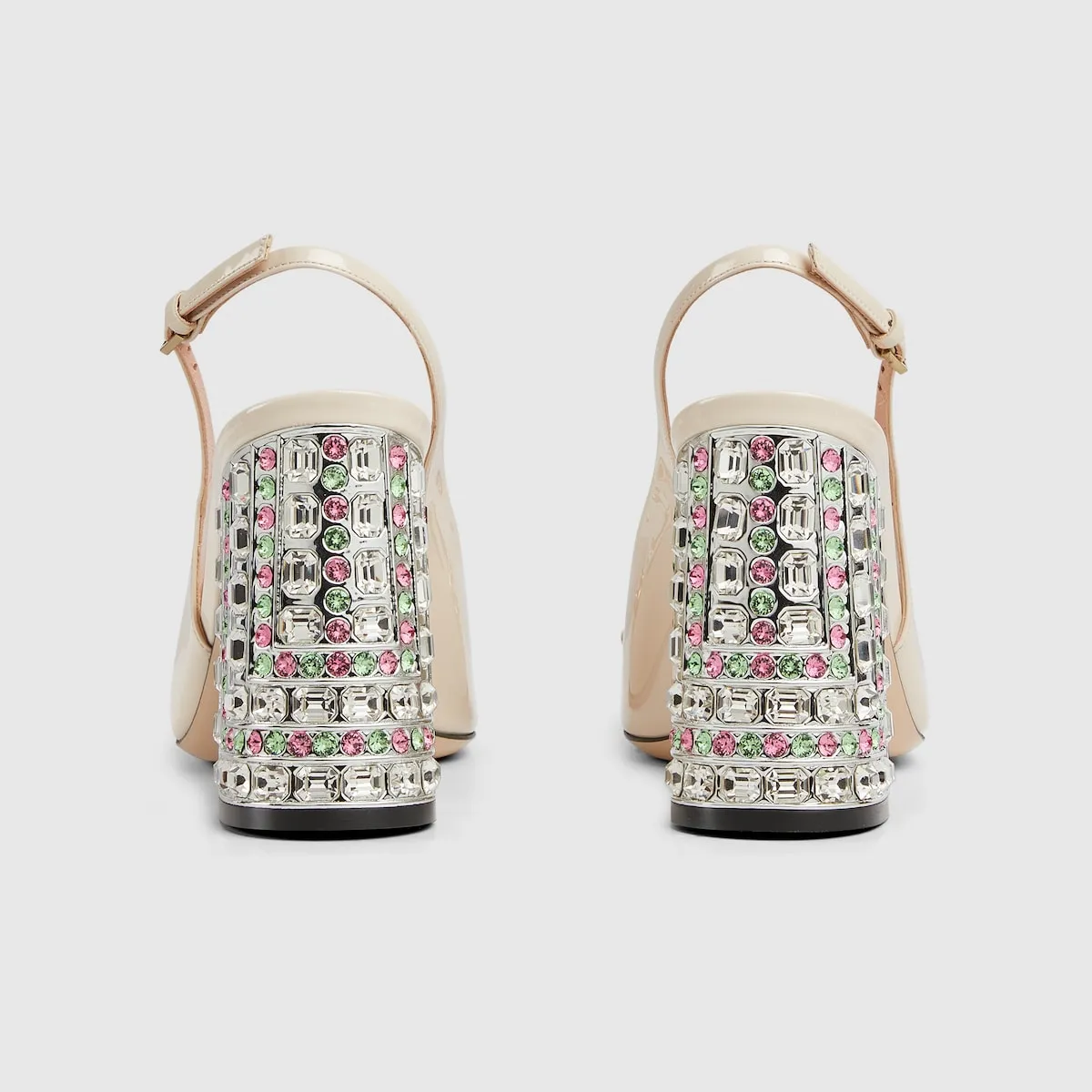 Women's Horsebit pump with crystals